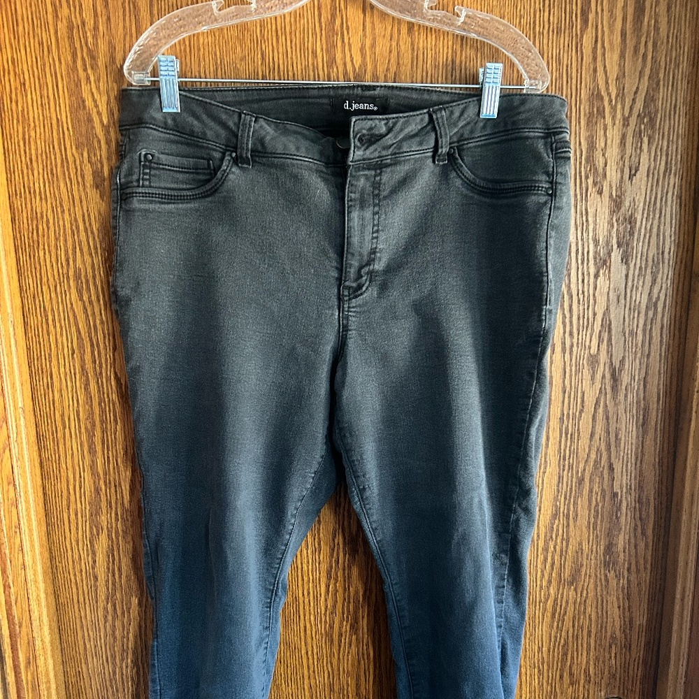 d. jeans faded black, skinny